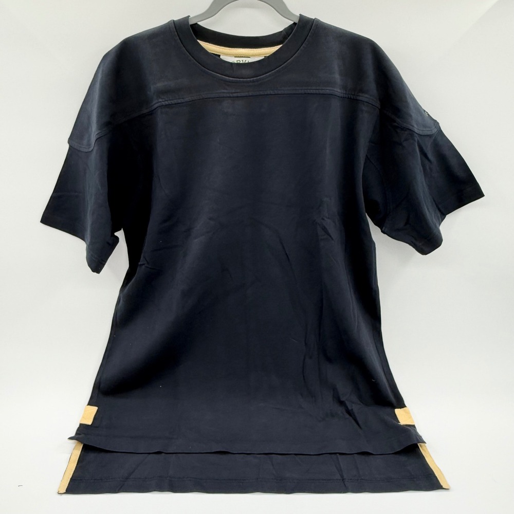 Orvis Mens Navy Blue Cotton Short Sleeve Sporting Traditions T-Shirt Size M